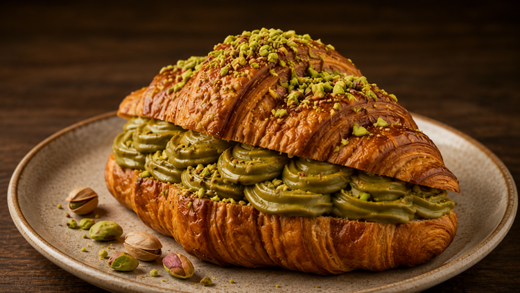 Fıstıklı Kruvasan